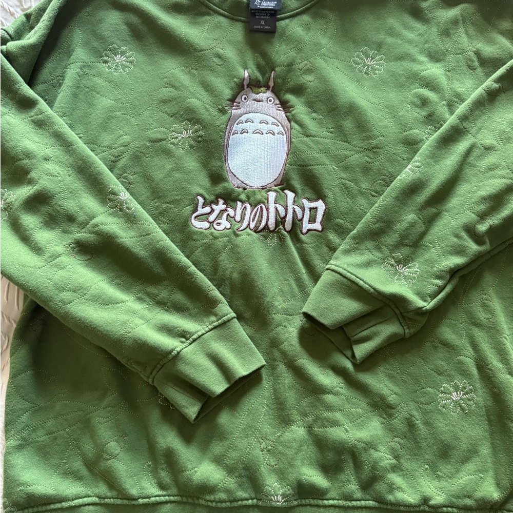 Green Totoro Sweater